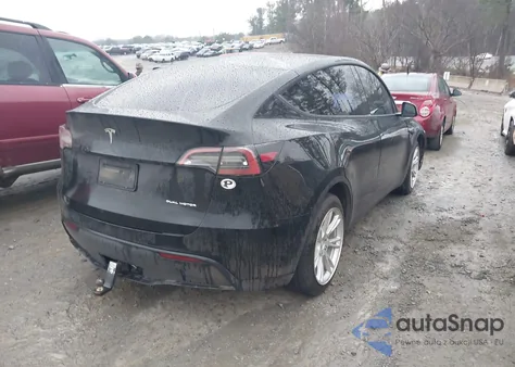 2022 Tesla Model Y Long Range Dual Motor All-Wheel Drive from USA, damaged, VIN 7SAYGDEEXNF331416